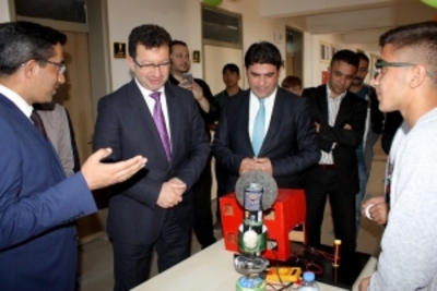 Rektörümüz Liselerin Bilim-Gençlik ve Pilav Şenliğinde