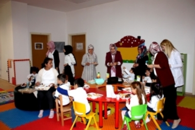 Rektörümüzün Kreş-Anaokulumuza “Anneler Günü” Ziyareti