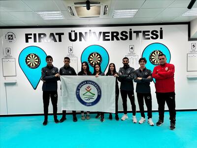 Yüksekokulumuz Spor Yönetimi Programı Öğrencileri Üniversiteler Arası Dart Müsabakasına Katıldı